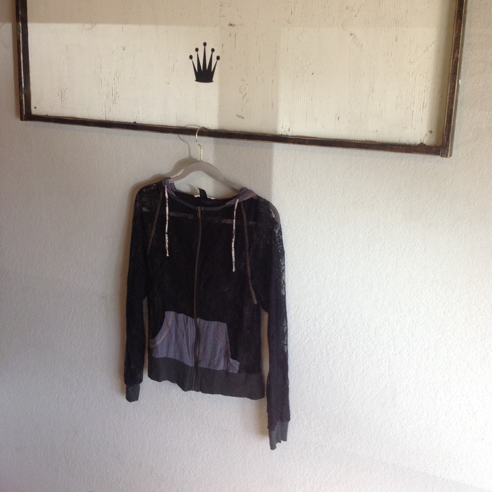 Crafty couture lace jacket